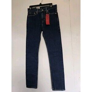 Levis Mens Jeans 27x30 510 Skinny Flex Blue NWT Denim Dark Wash
